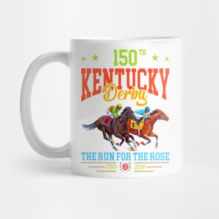 Licensed Kentucky Derby 150th 2024 Run Gift For Men Women Mug